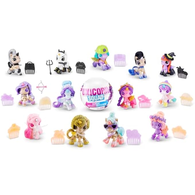 Bandai UNICORN SQUAD SERIES 7 NEWBORN UNICORN GLOWING FAIRIES MYSTERY COLLECTIBLE CAPSULE (2 PACK) - Image 4